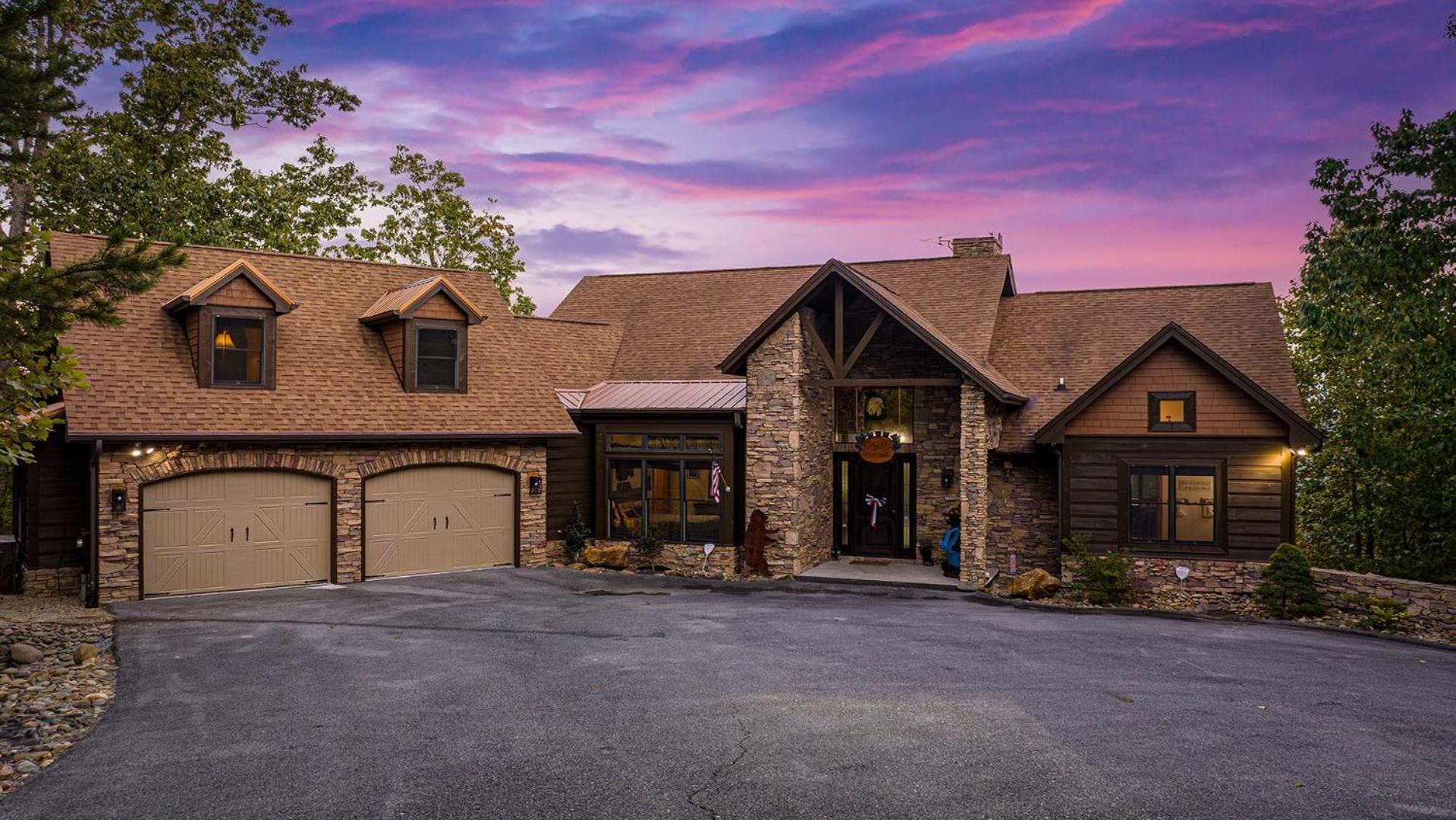 Five Bears Mountain View Lodge Sevierville Eksteriør billede