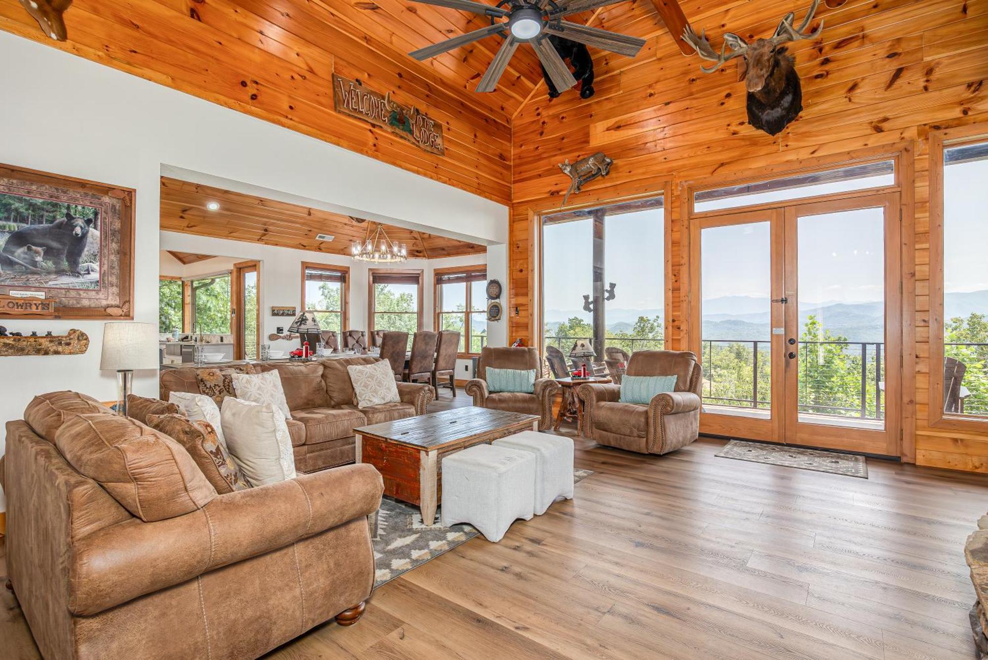 Five Bears Mountain View Lodge Sevierville Eksteriør billede